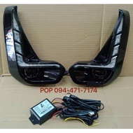 ไฟเดไลท์รีโว่ 2020ครอบไฟตัดหมอกเดไลท์ มีไฟเลี้ยววิ่ง ไฟเดย์ไลท์แสงขาววิ่ง sportlight drl toyota revo