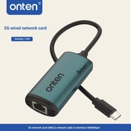 ONTEN/ONTEN USB Type-C 5G Mega Network Card Laptop External Network Card Cable Body Separable