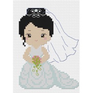 PINN SHOP Cross Stitch Kit : Bride [53-B]