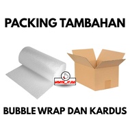 ADDITIONAL PACKING BUBBLE WRAP AND CARDBOARD BUBBLE WRAP BUBBLE WRAP PACKAGING BUBBLE WRAP DOUBLE LA