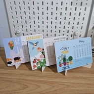 Sitting Calendar, aesthetic desk Calendar, desk Calendar 2026 aesthetic