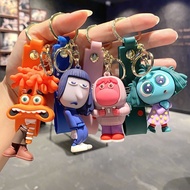 GANTUNGAN (B_shop888) Cute Inside Out Keychain Souvenir Bag Keychain