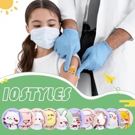 Vaccine Sticker Cartoon Band-Aid Injection Eye Prevention Injection Waterproof Breathable Face Cute 