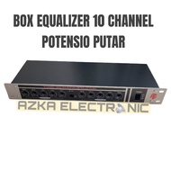 Box Equalizer Stereo 10 Channel Potensio Putar