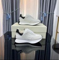 Alexander McQueen 亞歷山大麥昆 皮革 舒適百搭 低幫生活鞋 男女款 白色