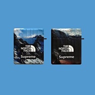 雪山 行李箱直紋AIRPODS 1/2/PRO Case @THE NORTH FACE @SUPREME