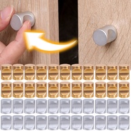2Pcs Aluminum Alloy Rustproof Wardrobe Ancillary Handles Cabinet Drawer Screws Mounting Mini Metal K