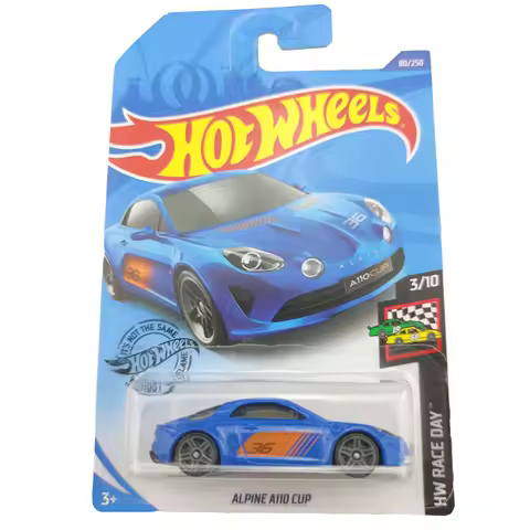 Hot Wheels 1:64 Car ALPINE A110 CUP Metal Diecast Model Car Kids Toys Gift