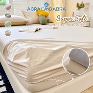 Premium Japanese Skin-friendly Wash Cotton Bed Sheet With Rubber  Queen Size /King /Single Class A F