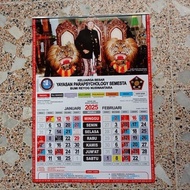 Kalender Jawa 2025 YPS Yayasan Parapsychology semesta Kalender