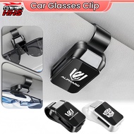 Toyota Alphard Universal Car Sunglasses Clip ABS Multi-functional Card Ticket Eyeglasses Organizer H