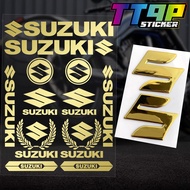 Xe máy Suzuki nhãn dán dạng bảng 3D S nhựa Gel sticker cho Suzuki Hayabusa/gixxer SF 250 / GSX R150