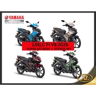 135LC FI V8 COVERSET 100% ORIGINAL YAMAHA - BDK-F1000-10-PA/BDK-F1000-10-P7/BDK-F1000-10-P9/BDK-F100