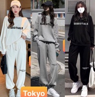 SÉT ĐỒ BỘ NAM NỮ HOODIE SWEATER NAM NỮ ESSENTIALS CHẤT THUN NỈ DÀY DA CÁ CHỐNG LẠNH NẮNG NÓNG ĐÔNG H