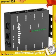 yueywhDmx Controller Stage Lighting Signal Amplifier for Stage Lights DJ Disco Party Wedding Bar Sta