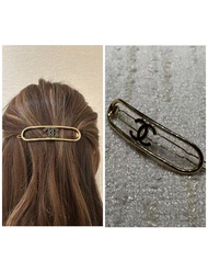 Chanel 26k hair clip gold 金色 髮夾 頭飾