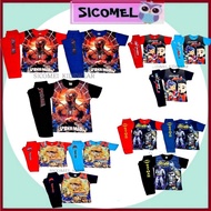 [1-6Y] Baju Tidur Budak Lelaki Perempuan Kids Pyjamas Kanak-Kanak Murah Sleepwear Kidswear Boy Girl 