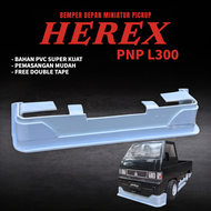 Bemper Depan Miniatur Mobil Pickup PNP L300 Bahan Pvc