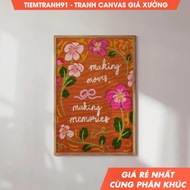 Tranh treo tường Empowering Quotes Wall Art for Moms Boss Mom Printable Motivational Office Decor tặ
