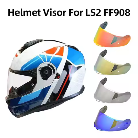 visor For LS2 FF908 Strobe II full face Helmet Replacement Lens Shield Windshield Anti-UV Capacetes 
