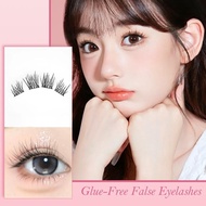 Glue-free Self-adhesive False Eyelashes, Beginner-friendly Easy 3d To Look Volume Apply Animal O5g2