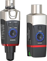 Xvive U35 Wireless Microphone System with 5.8 GHz XLR Transmitter and Receiver for Dynamic Microphon