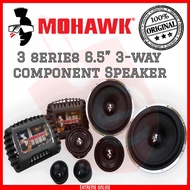 MOHAWK 3 SERIES 19M3-6.3 6.5" 3-WAY CAR COMPONENT SPEAKER