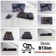 ZOOM BASS EFFECTS B1XON BASS PEDAL DIGITAL MULTIFUNCTION not b1x four b1