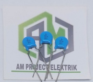 (3 PCS) Kapasitor keramik 820pf / 821 / 1kv / 2kv Merk RoHs harga per 3pcs
