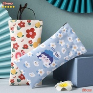 SIRENUZV Glasses Bag, Cartoon Printed PU Leather Glasses Box, Portable Storege  Eyewear Protector