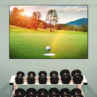 Modern Golf Club Golf Course Hd Pictures Landscape Canvas Painting Wall Art Green Grass Posters 69F
