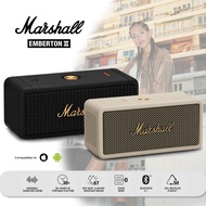 【6 Months Warranty】Marshall Emberton II Speaker Mini Portable Speaker Bluetooth Bass Waterproof Wireless Speaker for IOS/Android PC Computer Speaker with Mic Marshall Bluetooth Speaker Wireless Authentic Emberton 2