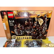 [BOB] 79010 Original LEGO LOTR The Hobbit Goblin King Battle New MISB But Open Box