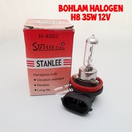BOHLAM HALOGEN DOP FOG LAMP H8 35WATT 12V STANLEE LAMPU KABUT
