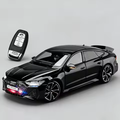 1:18 Audi RS7 Sportback Alloy Metal Diecast Car Model Home Trendy Ornament & Computer Desktop Decora
