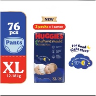 HUGGIES NATUREMADE PANTS XL X2pack