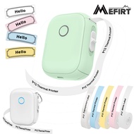 Marklife P12 Portable Inkless Thermal Printer Mini Label Printer Wireless Bluetooth Label Maker Adhesive Sticker Printer for Name Sticker Tag Mini Label Maker Marklife Niimbot