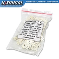 33ValuesX 20pcs=660pcs Sample kit 0805 SMD Resistor Kit Assorted Kit 1ohm-1M ohm 1%