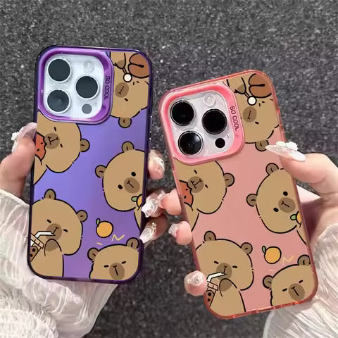 Full Screen Capybara Casing For Huawei Honor 90 200 400 Pro Lite X9B X9A X9 X8A X7A X7B X6B Magic 5 