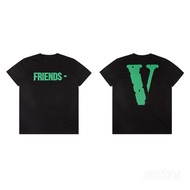 Genuine Vlone Friends short-sleeved T-shirt (AUTHENTIC) (Genuine Vlone Friends T-shirt )