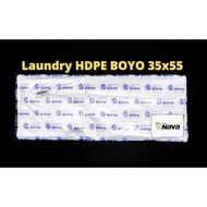 Joyo Boyo Brand HDPE Laundry Plastic 35X55 cm 100 sheets
