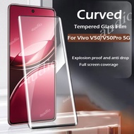 Vivo V50 Pro 5G 3D Hot Bending Screen Front Protector For Vivo V50Pro V50 Pro 5G 2025 Tempered Glass