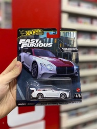 Xe mô hình HVR63 Hot Wheels Fast And Furious - 2018 Bentley Continental GT3 - D68 - LICCA