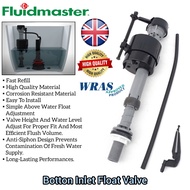 UK Fluidmaster Bottom Inlet Float Valve With Refill For Toilet And Bathroom Accesories