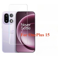 OnePlus15 Phone Tempered Glass Clear For OnePlus 15 13 R S T 13r 13s 13t 5G 2025 1+15 Full Cover Cle