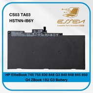 Original HP CS03 CS03XL HSTNN-L33C-4 ZBook 15U G3 MT42 EliteBook 755 G3 745 G3 84O G3 850 G3 848 G3 