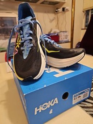 HOKA Rocket X2 黑色碳板跑鞋 US men 8.5 碼