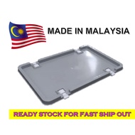 TM Polybox TMO.340 Light Grey Heavy Duty Plastic Container Made In Malaysia Size 513 x 346 x 32 mm