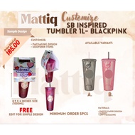 [TUMBLER 1L] Customize Souvenir/Giveaway for Birthday/Wedding
