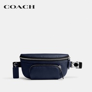 COACH กระเป๋าคาดเอว/กระเป๋าคาดอกผู้ชายรุ่น Beck Belt Bag สีฟ้า CJ793 DEB
